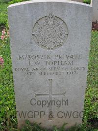 Dar Es Salaam War Cemetery - Topham, J W